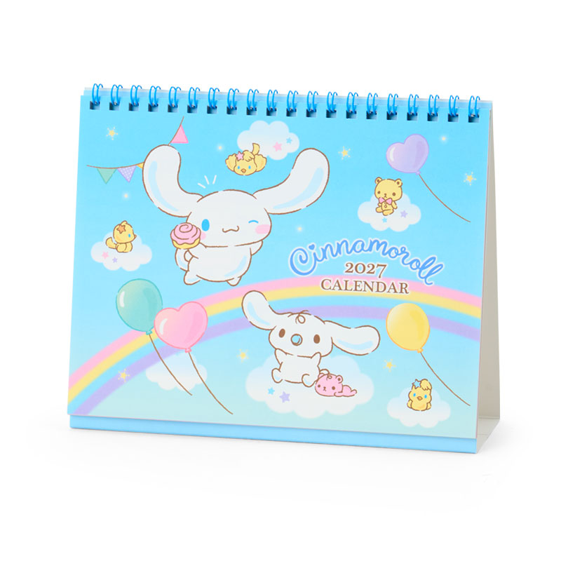 [CINNAMOROLL] "Sanrio" 2027 Ring Desk Calendar