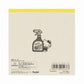 [RED] "Hello Kitty Stationery" Square Memo