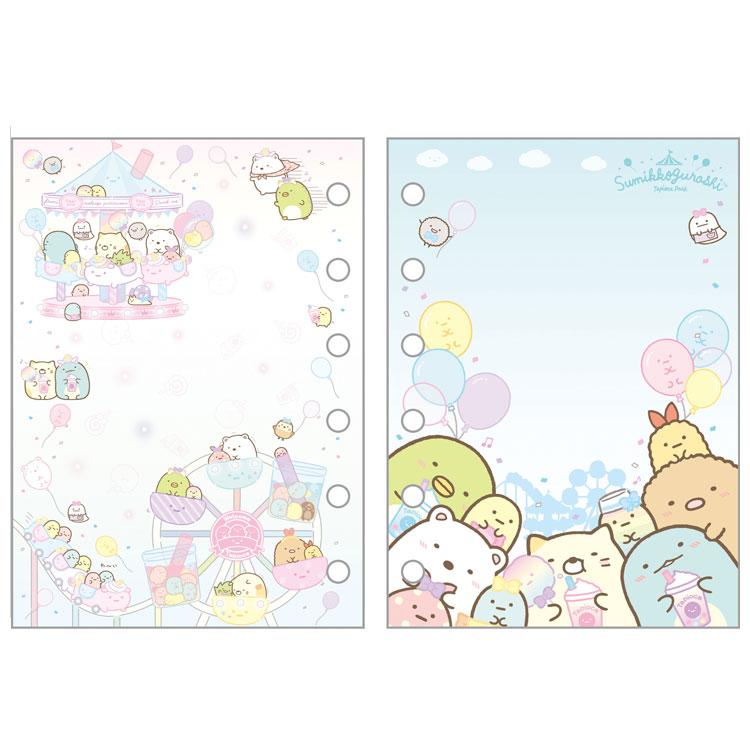 [SUMIKKO GURASHI] "San-x Universe" Sticker Binder Refill