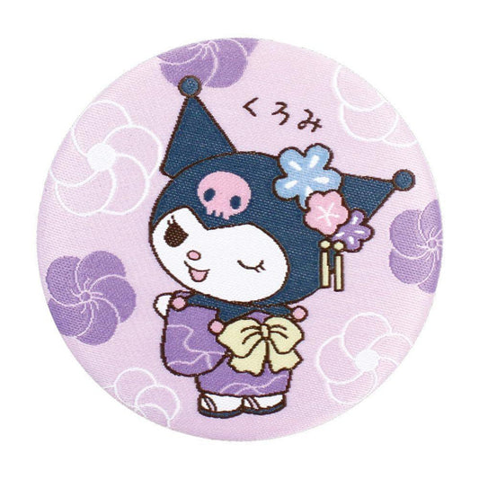 [KUROMI] "Sanrio Woven Embroidery" Can Magnet