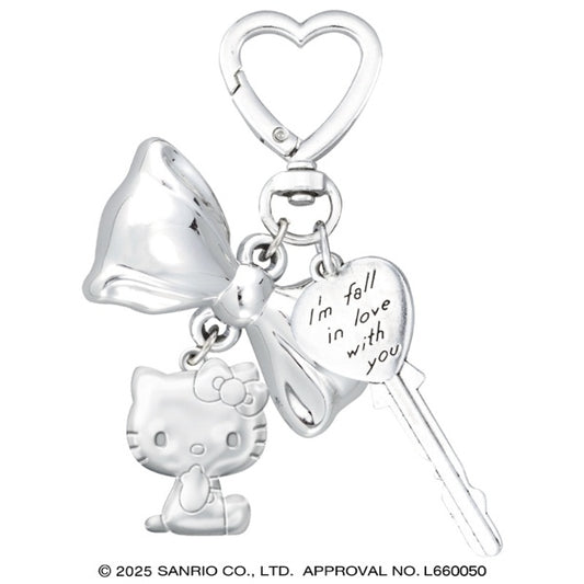 [HELLO KITTY] "Sanrio" Silver Charm