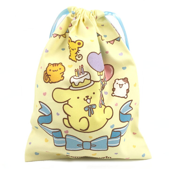 "Pompompurin 30th Birthday" Drawstring Bag