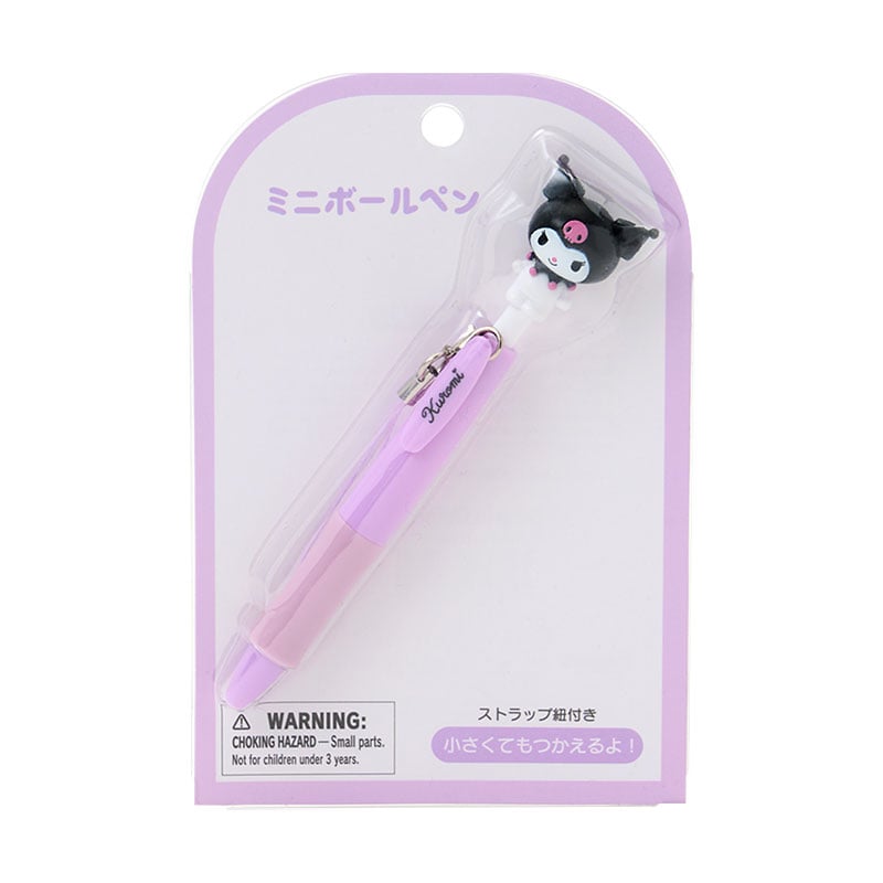 [KUROMI] "Sanrio" Mini Mascot Ballpoint Pen