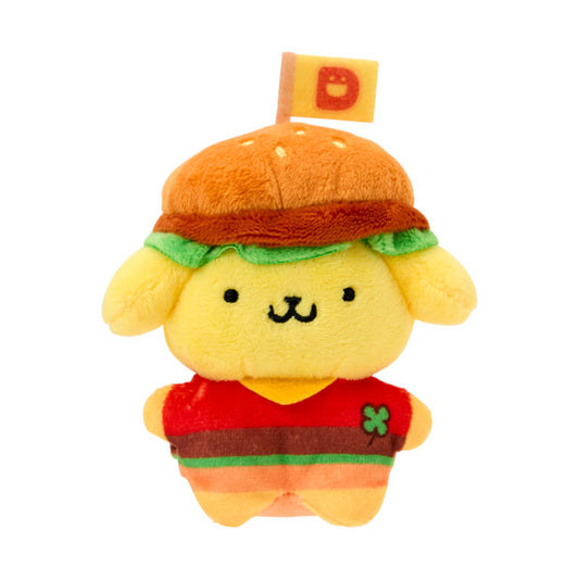 [POMPOMOURIN] "Sanrio Super Cute Adventures Chimapote Hamburger Shop" Small Plush