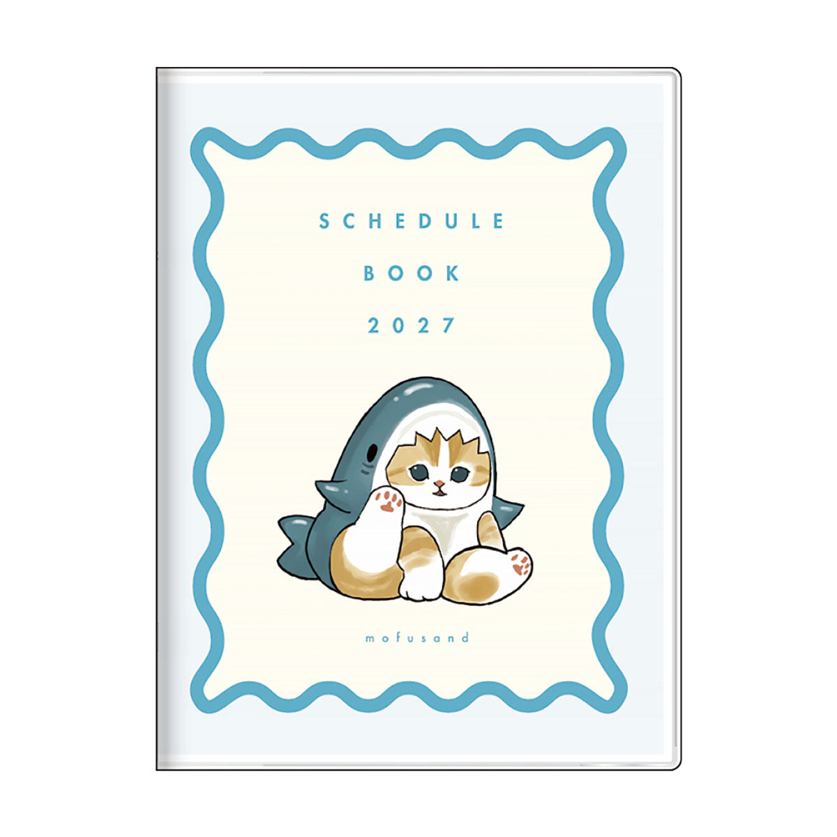 [SHARK STRETCH] "Mofusand" 2027 A6 Monthly Planner