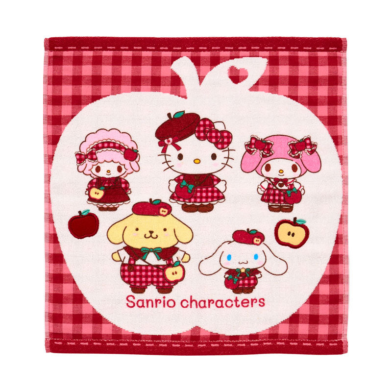 "Sanrio Autumn Apple" Hand Towel
