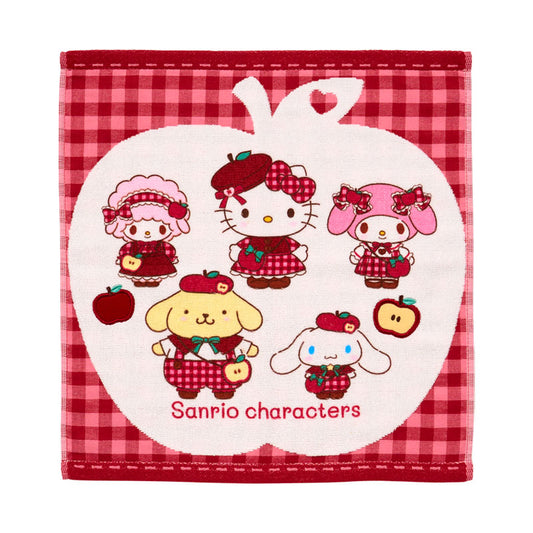 "Sanrio Autumn Apple" Hand Towel