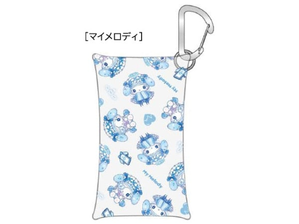 [MY MELODY / SMALL] "My Melody x Kuromi DOLLY MIX" Clear Multi-Case
