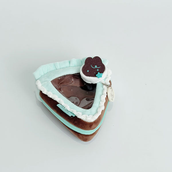 [MINT / TRIANGLE] "NOTBUNNY Cake Doll" Pouch