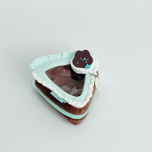 [MINT / TRIANGLE] "NOTBUNNY Cake Doll" Pouch