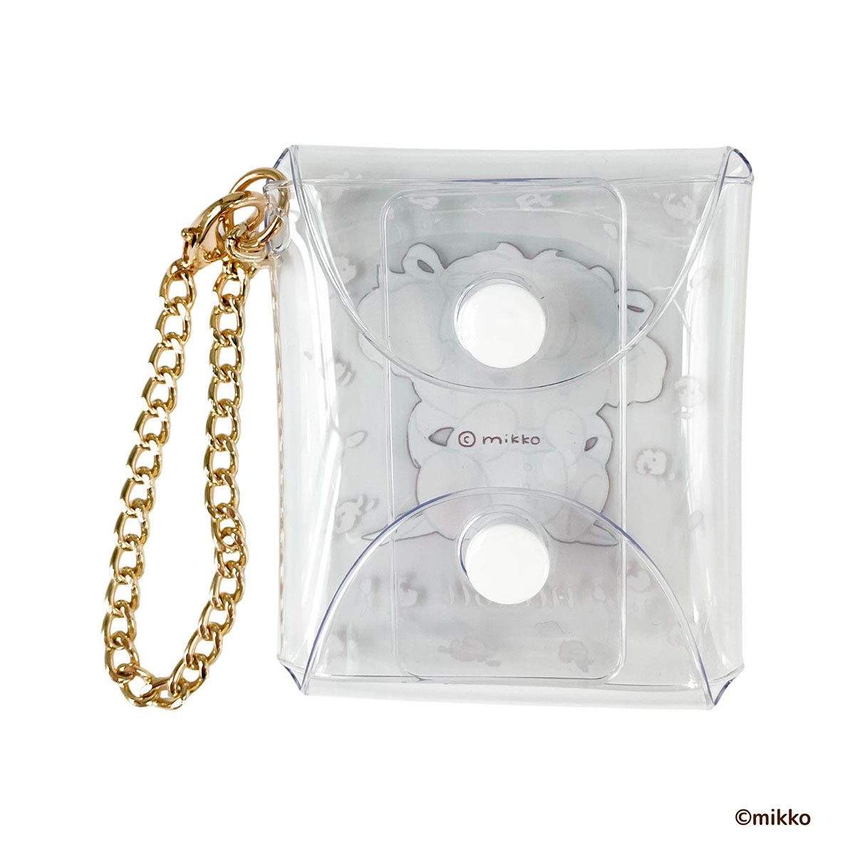 [NATTSU / EXTRA SMALL] "Mikko Illustrations" Clear Multi Case