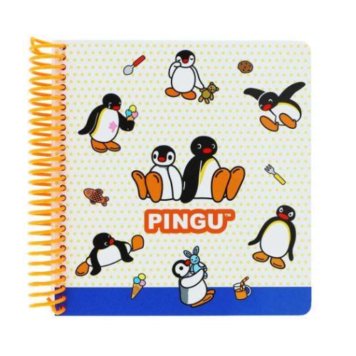[WHITE] "Pingu" Square Notebook
