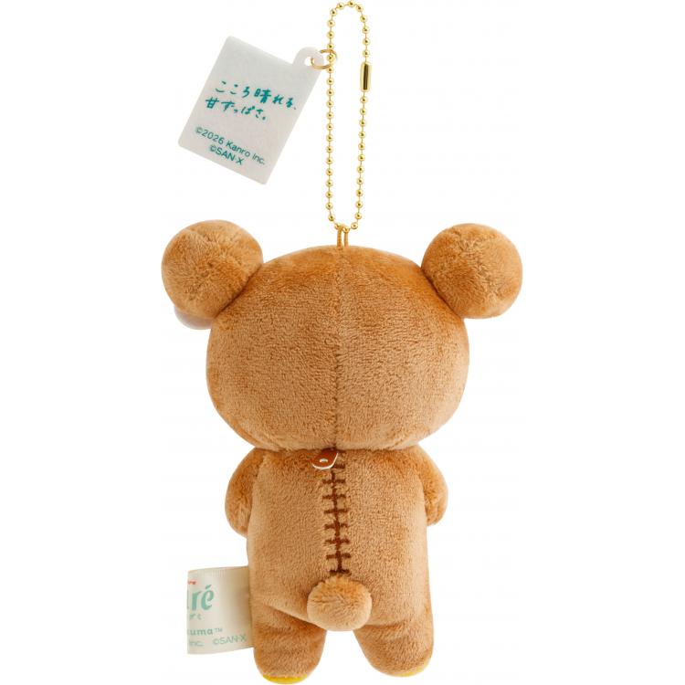 [RILAKKUMA] "Pure Gummy x Rilakkuma" Plush Keychain
