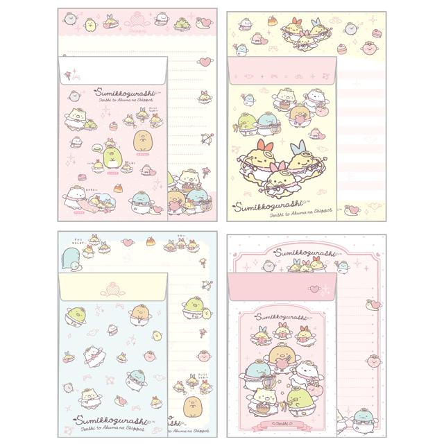 [ANGEL] "Sumikko Gurashi Angel and Devil" Letter Set