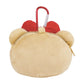 "Tiny Chum" Plush Pouch with Carabiner