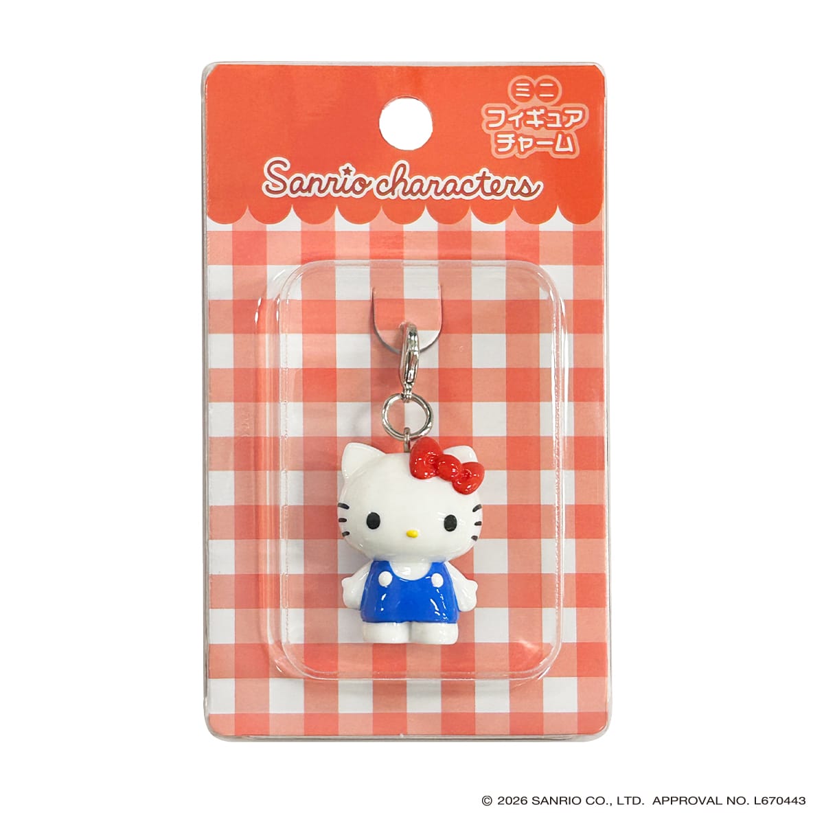 [HELLO KITTY] "Sanrio Mini Figure" Charm