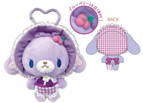 [BLUEBERRYUSA] "Sugarbunnies" Plush Carabiner