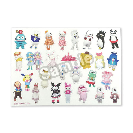 LIMITED "Sanrio Puroland" Sticker Sheet
