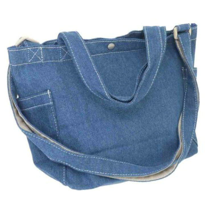 "ELLE x Pompompurin" Denim Shoulder Bag