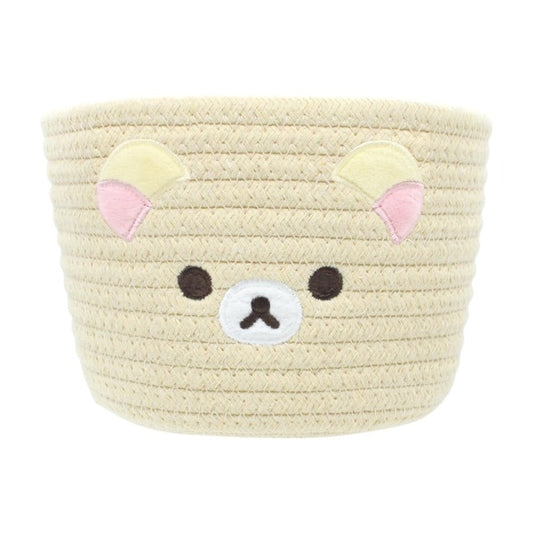 [KORILAKKUMA] "Rilakkuma" Small Rope Basket