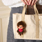 [BOY] "Monchhichi Big Face" Plush Keychain