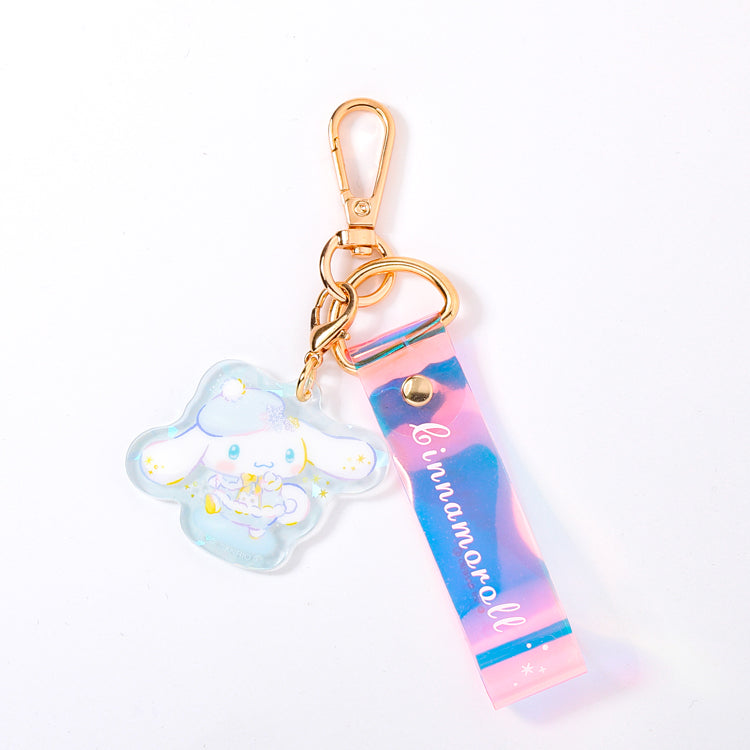 [CINNAMOROLL] "Sanrio Snow Fantasy 2" Acrylic Keychain with Strap