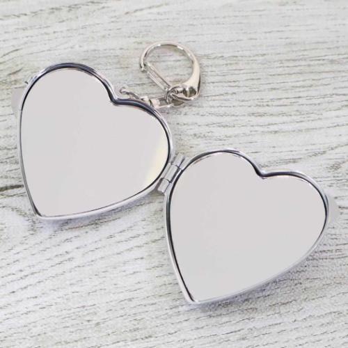 [HELLO KITTY] "Sanrio Pastel Locket" Mirror Keychain