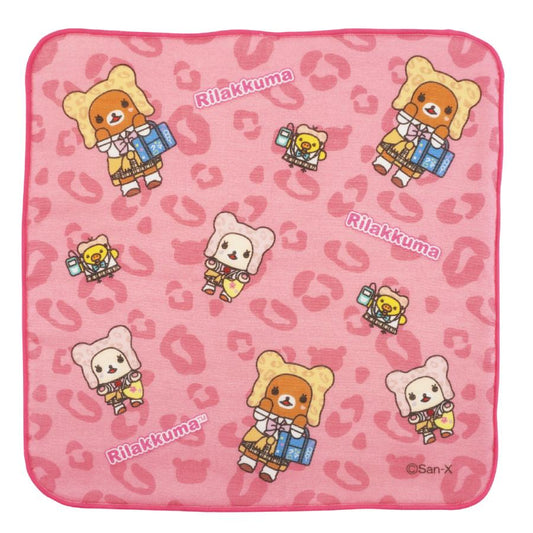"Rilakkuma Store 18th Anniversary" Handkerchief Towel