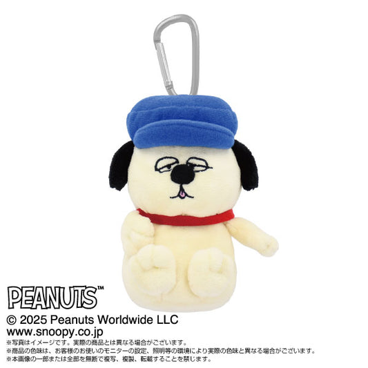 [OLAF] "PEANUTS Golf Ball" Pouch Keychain