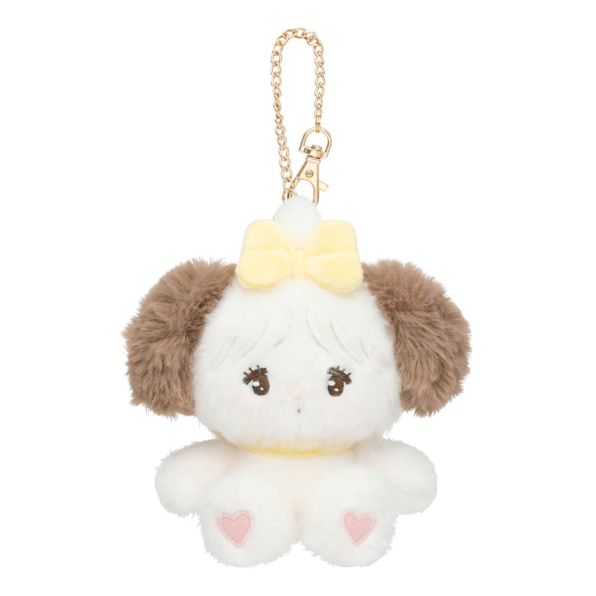 [SOUFFLE] "Mikko Illustrations" Sitting Plush Keychain