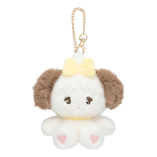 [SOUFFLE] "Mikko Illustrations" Sitting Plush Keychain