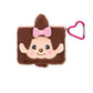 [GIRL] "Monchhichi" Fluffy Sticker Binder