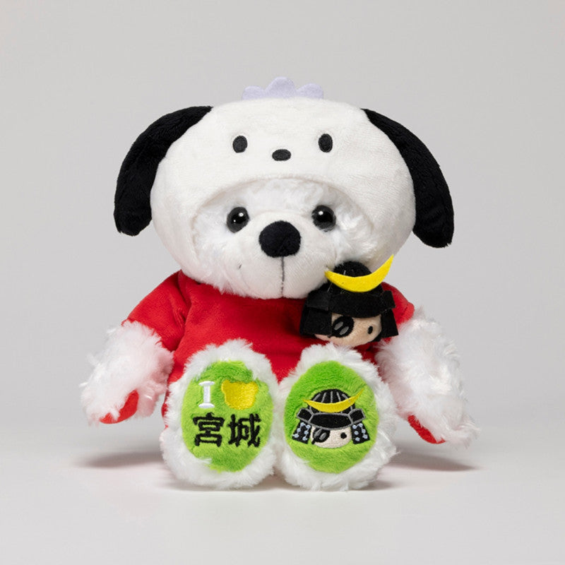 [POCHACCO] LIMITED "Gotouchi Bear x Sanrio Miyagi" Plush