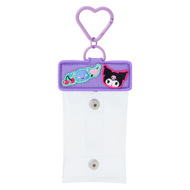 [KUROMI] "Sanrio Wakuwaku Capsule Toy Club" Mini Clear Pouch