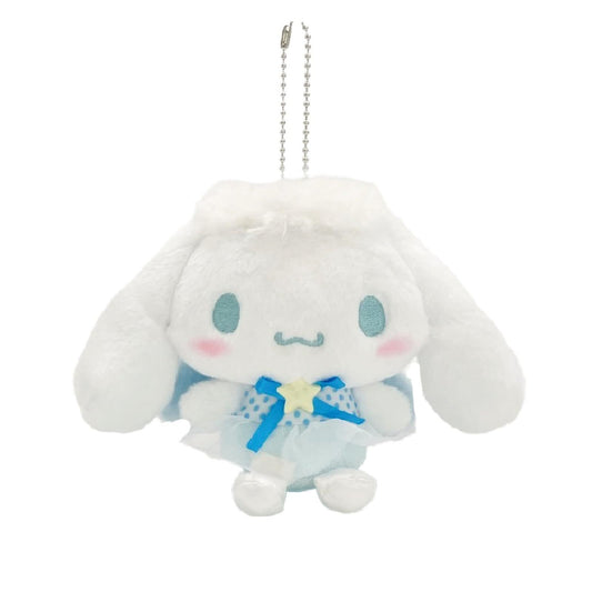 [CINNAMOROLL] "Sanrio Angel Ballerina" Plush Keychain