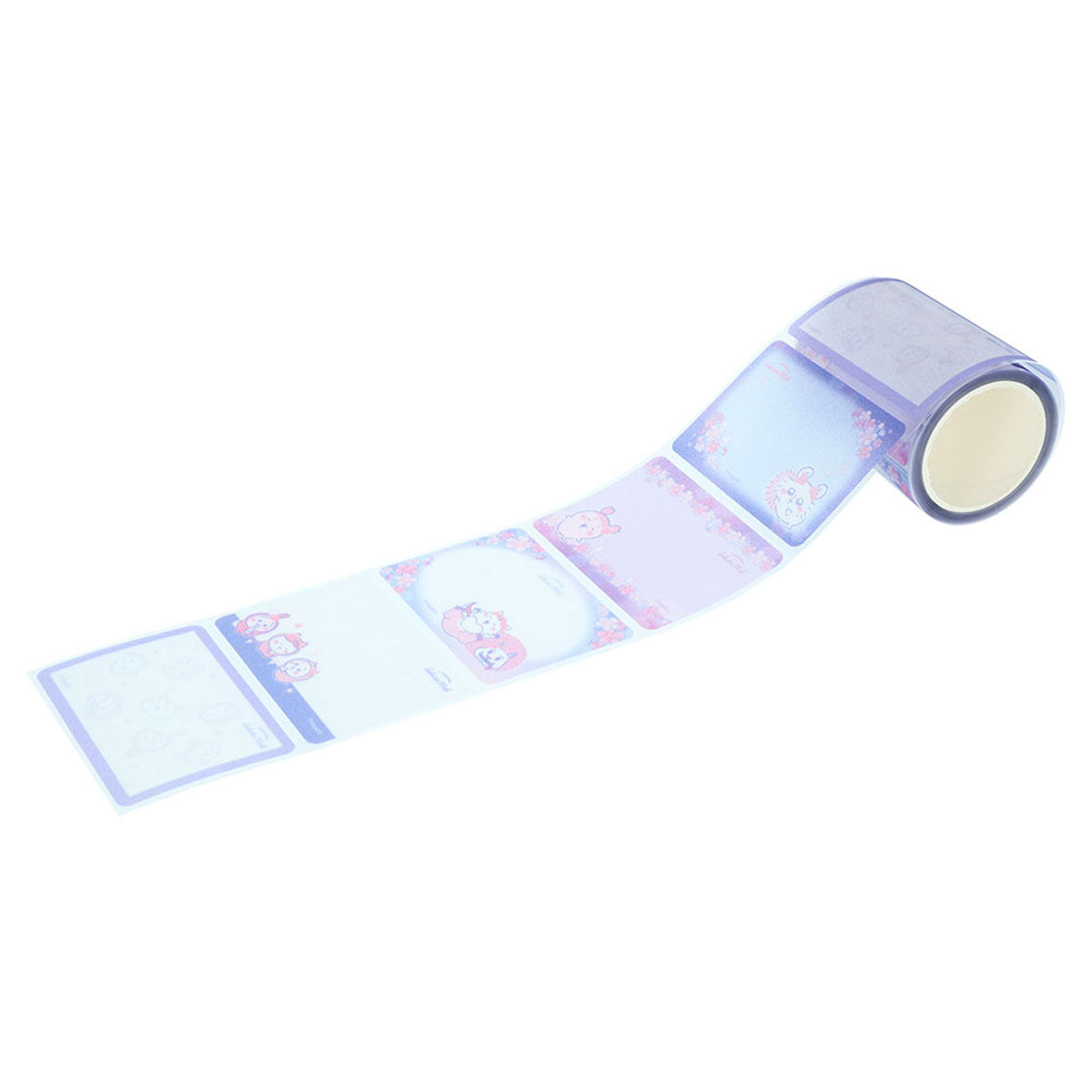 [BLUE] "Chiikawa Sakura Pink" Roll Sticker Memo
