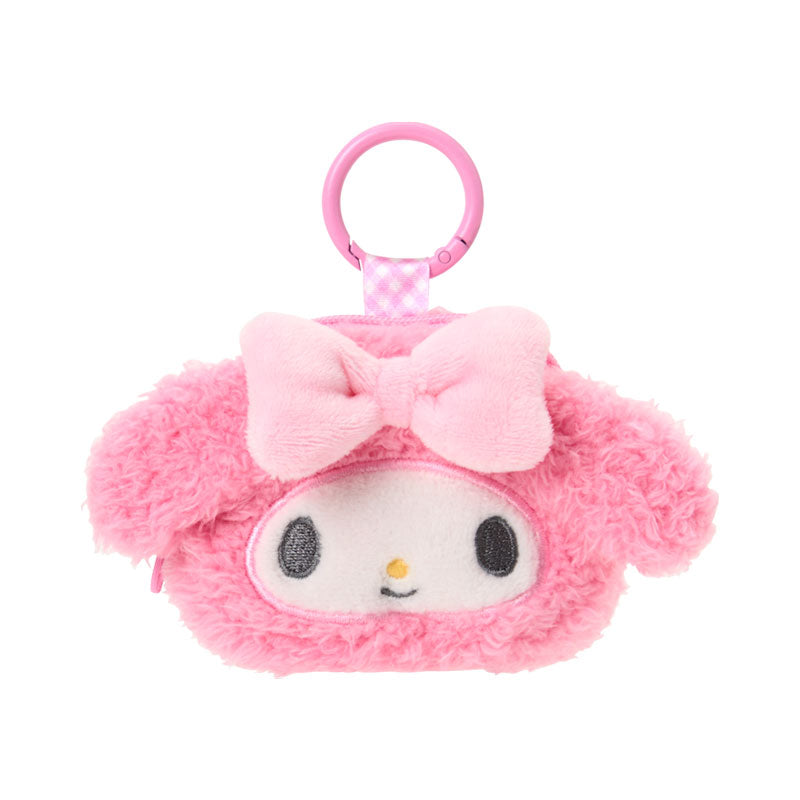 [MY MELODY] "Sanrio" Face Shaped Mini Pouch