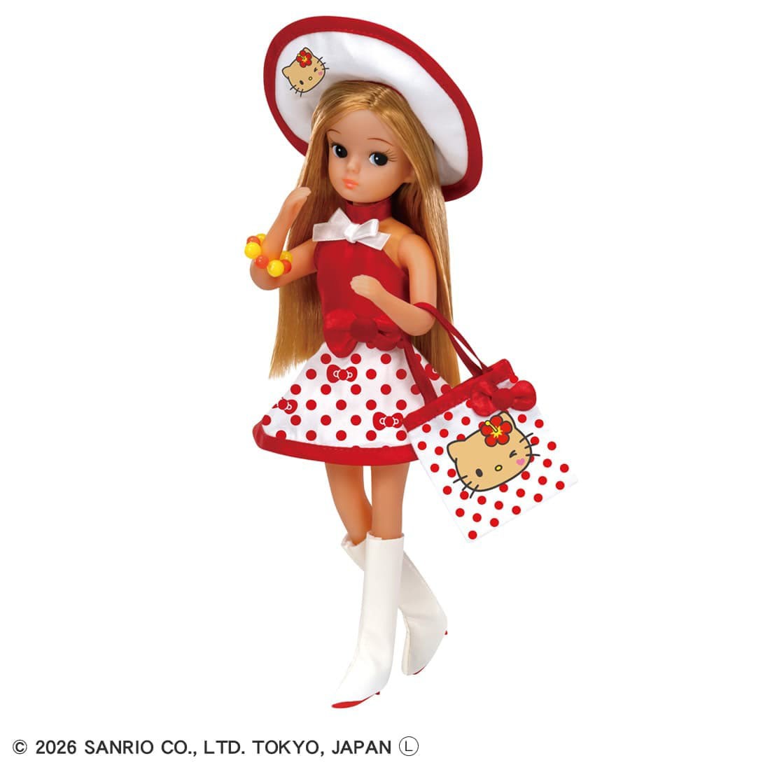 [HELLO KITTY SUNTAN] "Licca-chan Doll Retro Vacation" Doll