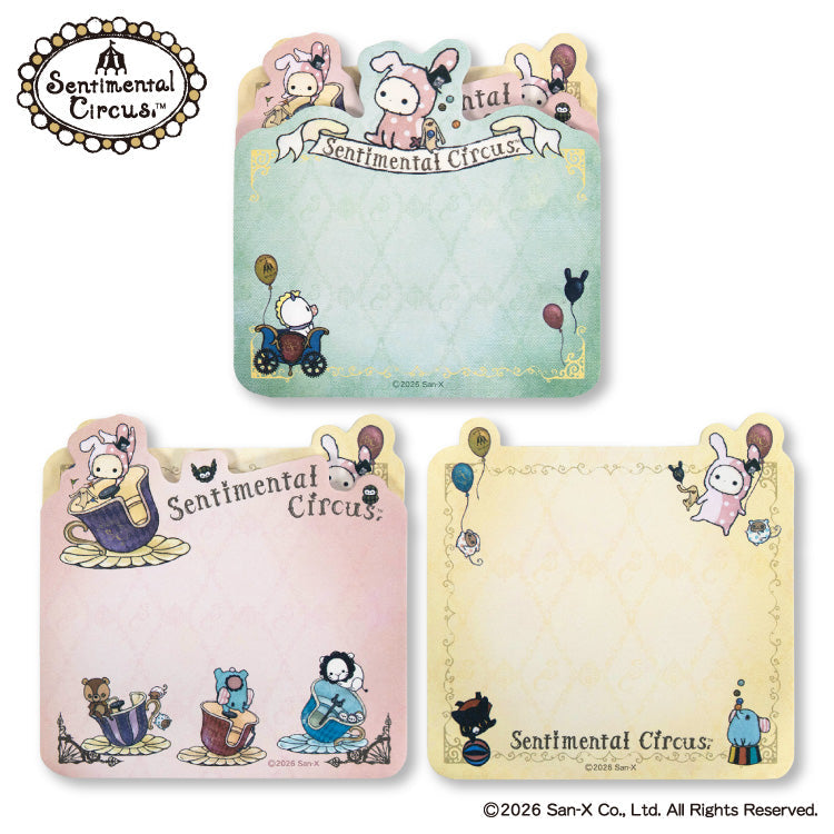THANKYOUMART "Sentimental Circus" Die-cut Memo