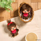 [GIRL] "Monchhichi Big Face" Plush Keychain