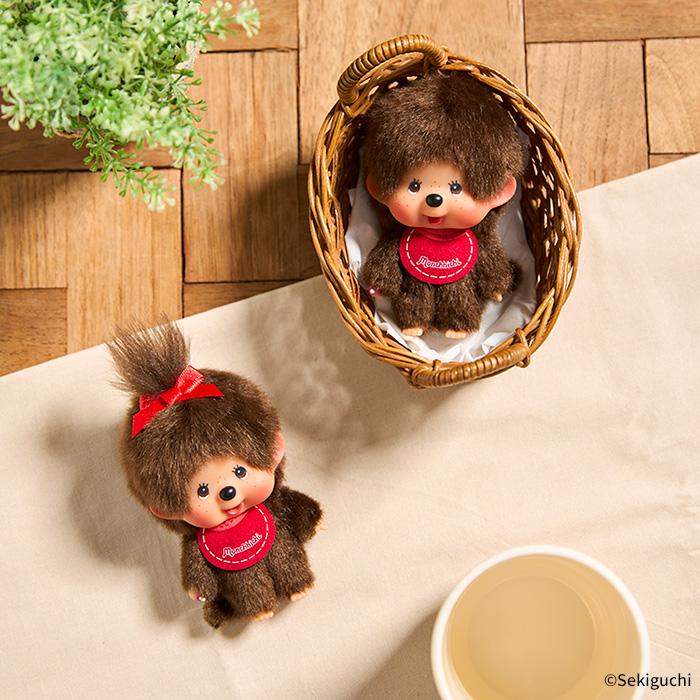 [GIRL] "Monchhichi Big Face" Plush Keychain