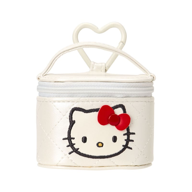 [WHITE] "Hello Kitty Miniature Quilt Series Part 2" Vanity Shaped Mini Accessory Case