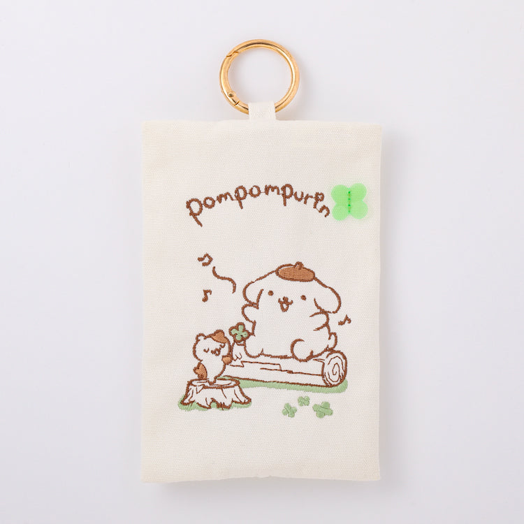 "Pompompurin Heartwarming Picnic" Mini Pouch