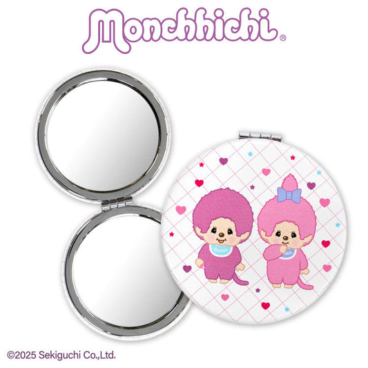 "Pastel Monchhichi" Compact Mirror