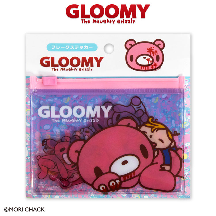 "THANKYOUMART X Gloomy the Naughty Grizzly" Sticker Flakes