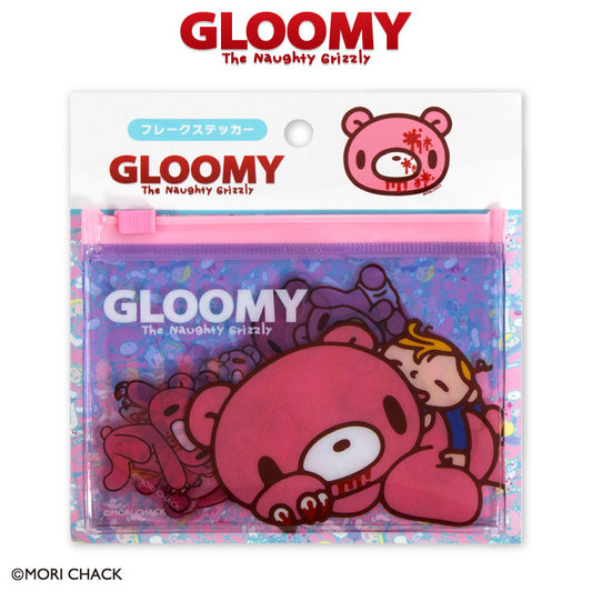 "THANKYOUMART X Gloomy the Naughty Grizzly" Sticker Flakes