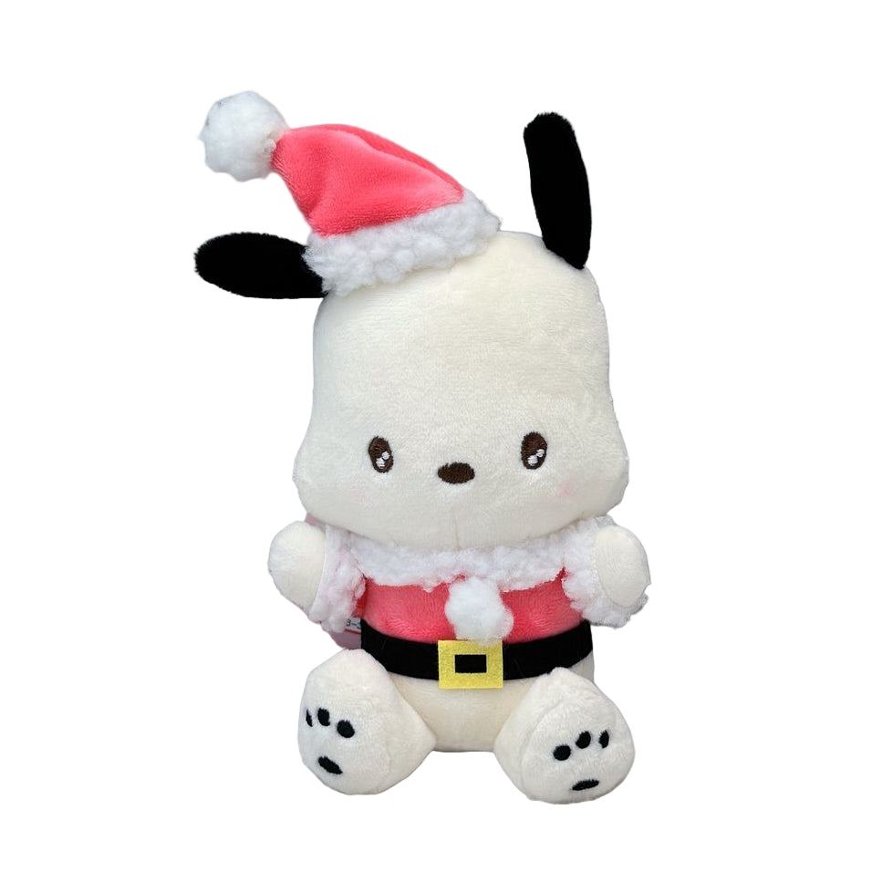 [POCHACCO / SANTA] "Sanrio Christmas" Plush Keychain
