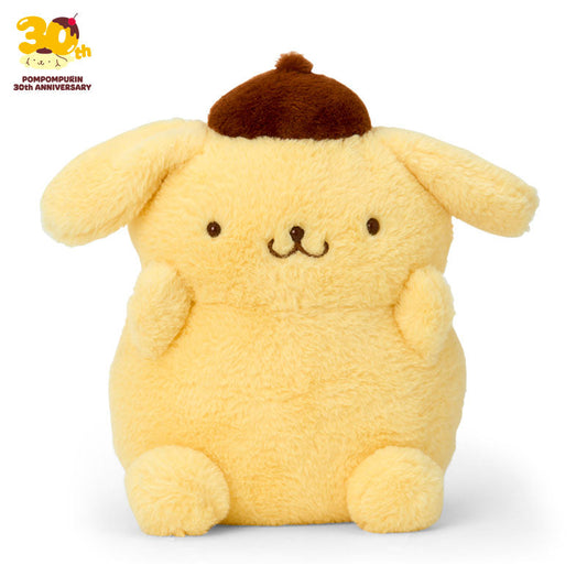 "Pompompurin Full & Happy Pudding" Medium Plush