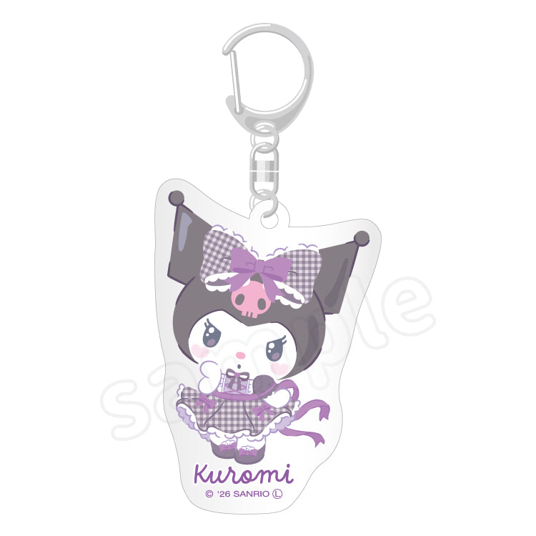 [KUROMI] "Sanrio Sweetie 2" Acrylic Keychain