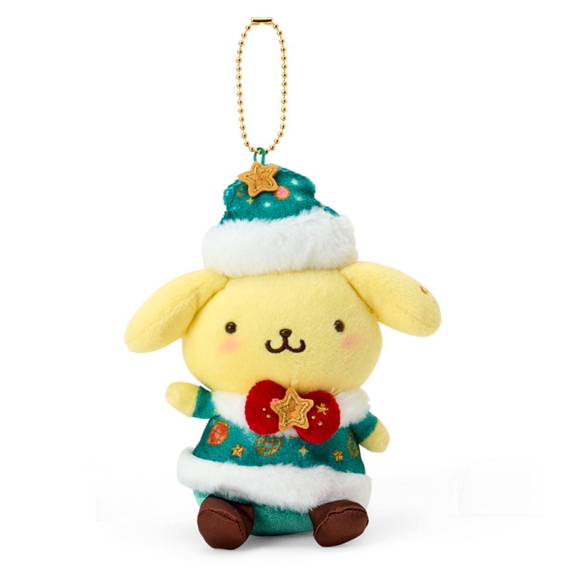 [POMPOMPURIN] "Sanrio Christmas" Plush Keychain